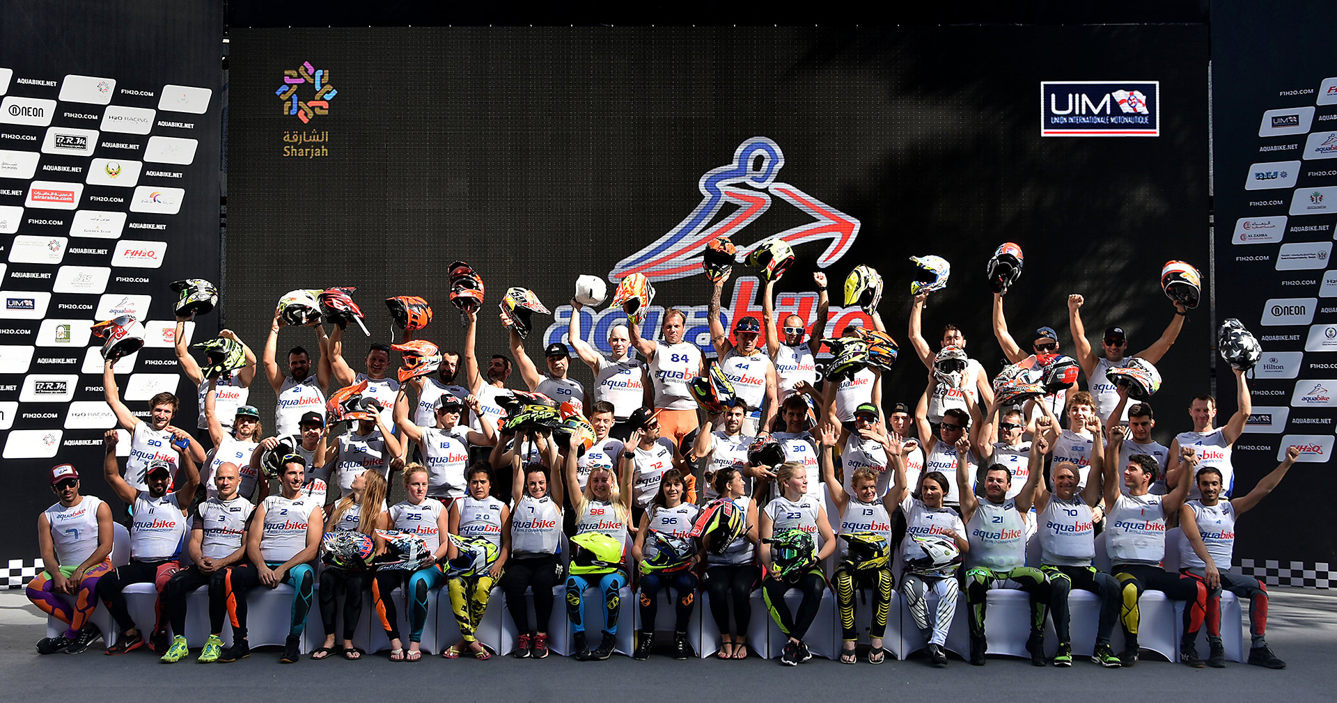 2016 UIM-ABP Aquabike World Championship Riders - Sharjah, UEA